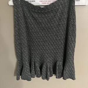 Xs small Black and White branded shirkt